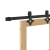 Set de uși glisante  cu hardware 78x202 cm Lemn masiv de pin GartenMobel Dekor