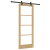 Set de uși glisante  cu hardware 78x202 cm Lemn masiv de pin GartenMobel Dekor