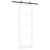 Ușă glisantă  cu set de hardware Alb 83x232 cm Lemn masiv Pin GartenMobel Dekor