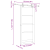 Ușa glisantă  cu set de accesorii 86x198.5 cm Lemn Masiv Pin GartenMobel Dekor