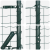 Euro Fence cu 7 stâlpi 1x10 m Oțel galvanizat Verde GartenMobel Dekor
