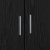 Highboard Stejar Negru 80x35x180 cm Lemn prelucrat GartenMobel Dekor