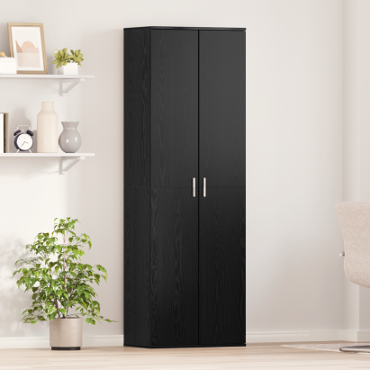 Dulap înalt Stejar Negru 60x35x180 cm Lemn prelucrat GartenMobel Dekor