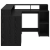 Birou Stejar negru 130x130x91 cm Lemn prelucrat GartenMobel Dekor