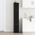 Dulap de Apothecary Negru de Stejar 30x41x174.5 cm din Lemn Stratificat GartenMobel Dekor