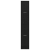 Dulap de Apothecary Negru de Stejar 30x41x174.5 cm din Lemn Stratificat GartenMobel Dekor