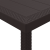 Set de dining pentru grădină  de 13 bucăți cu perne maro Poliratan, Masă de grădină  maro 150x100x73 cm Poliratan, Scaune de grădină  cu perne 4 bucăți maro Poliratan GartenMobel Dekor