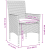 Set de Dining Grădină  5 Piese cu Perne Bej din Ratan Poliester, Masă Grădină  Neagră 80x80x73 cm din Sticlă Temperată GartenMobel Dekor