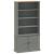 Bibliotecă „VIGO”, gri, 85x35x170 cm, lemn masiv de pin GartenMobel Dekor