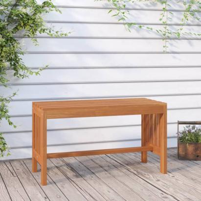 Bancă de grădină, 80 cm, lemn masiv de eucalipt GartenMobel Dekor