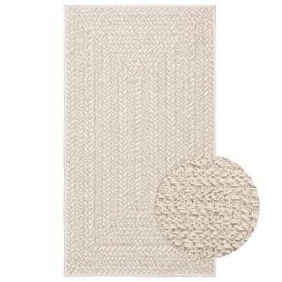Covor „ZIZUR” crem aspect iuta pentru interior și exterior GartenMobel Dekor