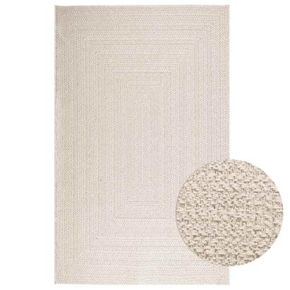 Covor „ZIZUR” crem aspect iută pentru interior și exterior GartenMobel Dekor