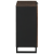 Sideboard 60x33.5x75 cm din lemn masiv de mango GartenMobel Dekor