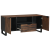 Cabinet TV 105x33.5x46 cm Lemn masiv de mango GartenMobel Dekor