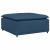 Modul taburet modular pentru canapea, albastru, 100x100x48 cm GartenMobel Dekor