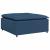 Modul taburet modular pentru canapea, albastru, 100x100x48 cm GartenMobel Dekor
