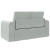 Canapea Pat 2 în 1 Gri Deschis 148x71x83 cm Catifea GartenMobel Dekor