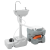 Masă de Camping  corp gri+capac alb+gri stylish GartenMobel Dekor