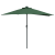 Umbrela de Grădină Half cu Pol de Aluminiu Verde 294 cm GartenMobel Dekor