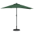 Umbrela de Grădină Half cu Pol de Aluminiu Verde 294 cm GartenMobel Dekor