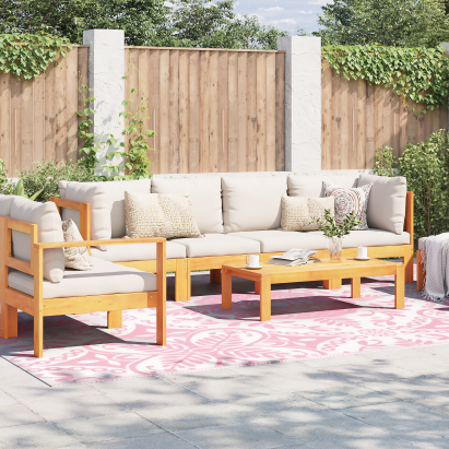 Covor exterior 'ARAKIL'Roz 300x400 cm PP GartenMobel Dekor