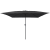 Umbrelă de grădină pătrată 295x245 cm Antracit GartenMobel Dekor