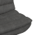 Scaun Rotativ Negru Jet Poliester, Metal Standard Rotativ GartenMobel Dekor