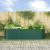 Bază de Grădină Ridicată Verde 320x80x81 cm din Oțel Galvanizat GartenMobel Dekor