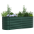 Pat Ridicat pentru Grădină  Verde 240x80x81 cm din Oțel Galvanizat GartenMobel Dekor