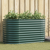 Pat Ridicat pentru Grădină Verde 160x80x81 cm din Oțel Galvanizat GartenMobel Dekor