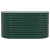 Pat Ridicat pentru Grădină Verde 160x80x81 cm din Oțel Galvanizat GartenMobel Dekor