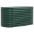 Pat Ridicat pentru Grădină Verde 160x80x81 cm din Oțel Galvanizat GartenMobel Dekor