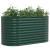 Pat Ridicat pentru Grădină Verde 160x80x81 cm din Oțel Galvanizat GartenMobel Dekor