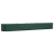 Grădină Rasă Pe Pat Verde 400x80x44 cm Oțel galvanizat GartenMobel Dekor