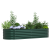 Pat Ridicat pentru Grădină  Verde 240x80x44 cm din Oțel Galvanizat GartenMobel Dekor