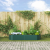 Pat Ridicat pentru Grădină  Verde 240x80x44 cm din Oțel Galvanizat GartenMobel Dekor