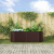 Pat Ridicat pentru Grădină Maro 240x80x81 cm din Oțel Galvanizat GartenMobel Dekor