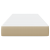 Saltea cu arcuri pocket  Verde deschis Gri Medie 100x200x20 cm Material textil GartenMobel Dekor