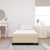 Saltea cu arcuri pocket  Verde deschis Gri Medie 100x200x20 cm Material textil GartenMobel Dekor