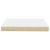 Saltea cu arcuri pocket  Verde deschis/Gri Medie 160x200x20 cm Fabricată GartenMobel Dekor