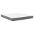 Saltea cu arcuri Pocket  Gri deschis Medie 180x200x20 cm Fabricată GartenMobel Dekor