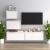 Comode TV, alb, 4 buc., lemn masiv de pin GartenMobel Dekor