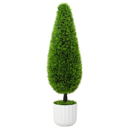 Planta artificială topiary  Pin cu ghiveci 24x90 cm Verde GartenMobel Dekor