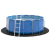 Capac Rotund Piscină Negru PVC Ø 244 cm Capac Piscină Rotund GartenMobel Dekor