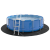 Capac Rotund Piscină Negru Plastic Ø 458 cm Capac Piscină GartenMobel Dekor