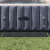 Capac dreptunghiular pentru piscină Negru Polietilenă 550 x 280 cm GartenMobel Dekor