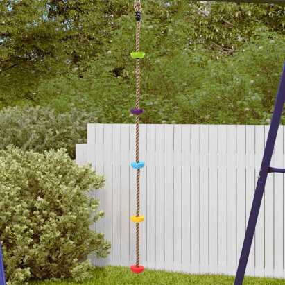 Frânghie de cățărare pentru copii cu platforme 200 cm GartenMobel Dekor
