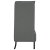 Canapea Highback Gri Închis 109x56x121 cm Material Textil GartenMobel Dekor