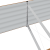 Pat Ridicat pentru Grădină Maro cu Aspect de Lemn 400x80x44 cm Metal GartenMobel Dekor