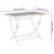 Set mobilier de exterior pliabil, 7 piese, lemn masiv de acacia GartenMobel Dekor